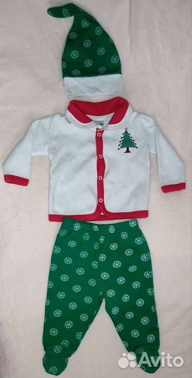 Новогодний костюм 0-3 мес