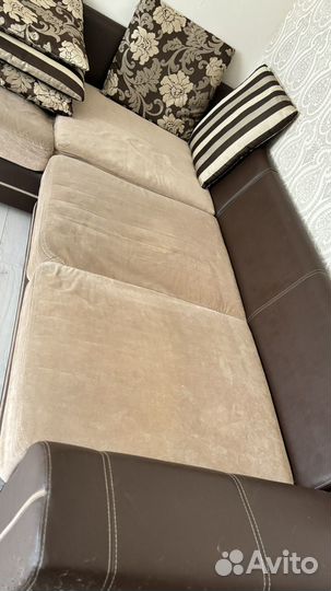 Угловой диван бу