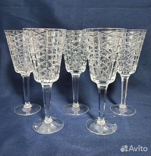 Фужеры хрустальные СССР