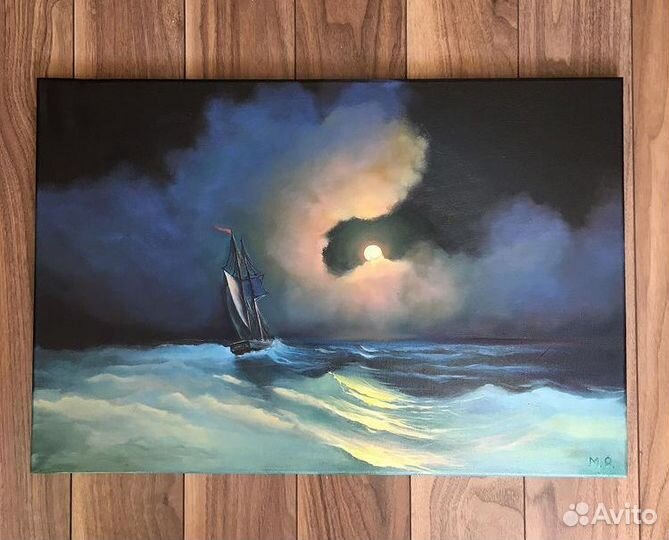 Картины маслом разные