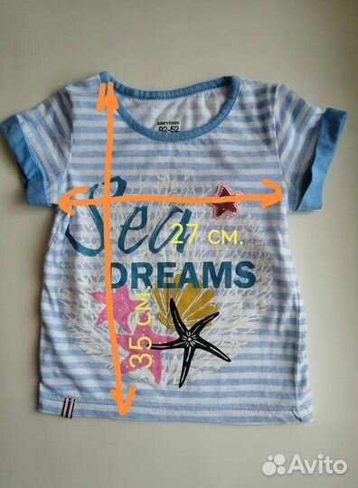 Пакет летних вещей на девочку 2 года