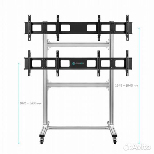 Мобильный стенд Onkron fspro2L-22 black