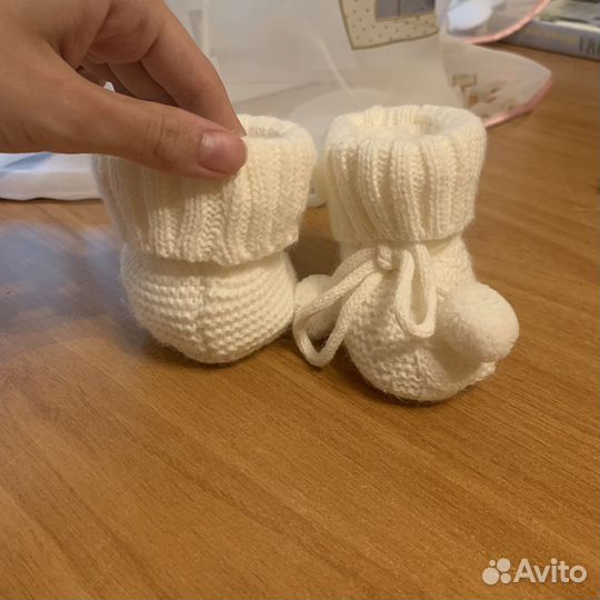 Детские теплые носочки с утиплением