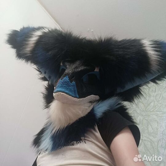 Маска раптора фурри