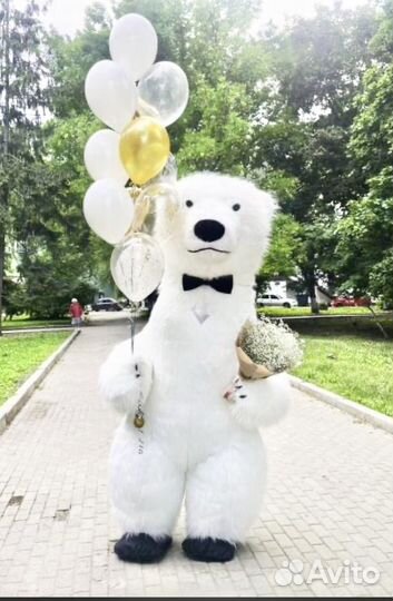 Чебурашка /Белый мишка поздравления