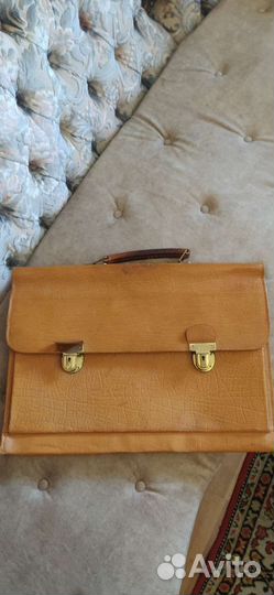 Кожанный портфель