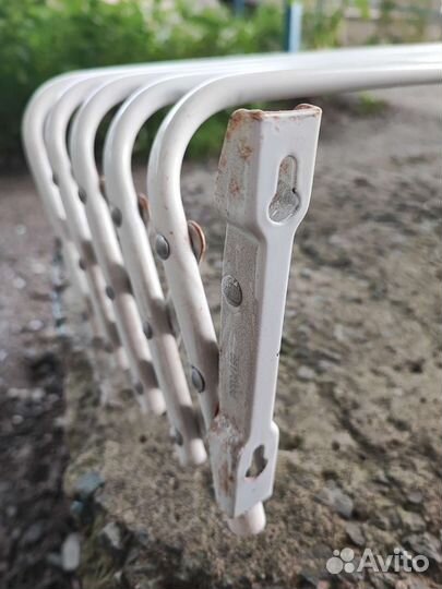 Сушилка для белья настенная раздвижная 100 см