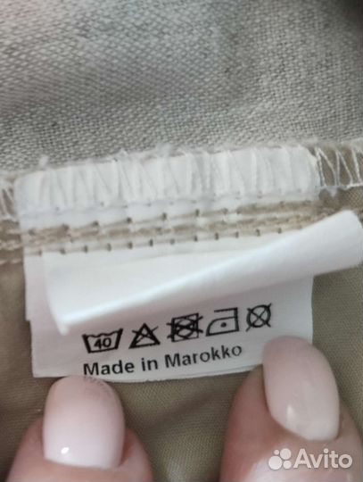 Мужские летние брюки лен