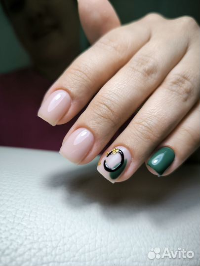 Маникюр, гель-лак, укрепление