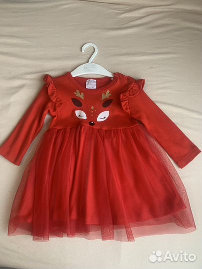 Платье для девочки 80