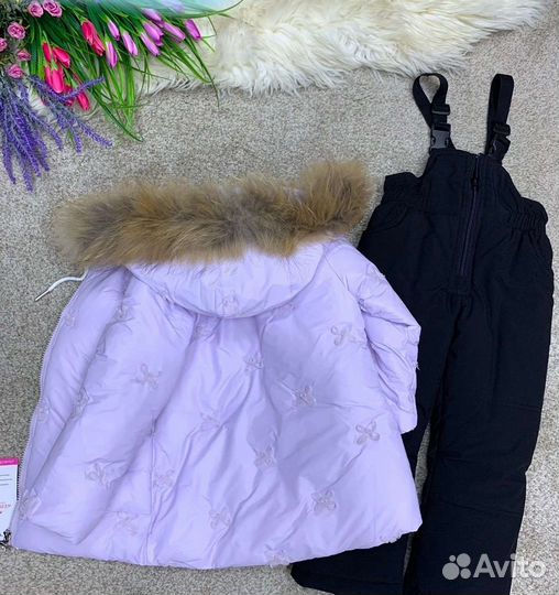 Зимний костюм для девочки