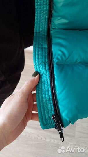 Пуховик тёплый и лёгкий размер S