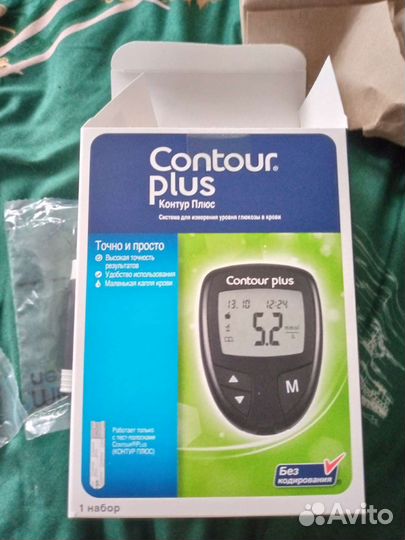 Новый Глюкометр контур плюс