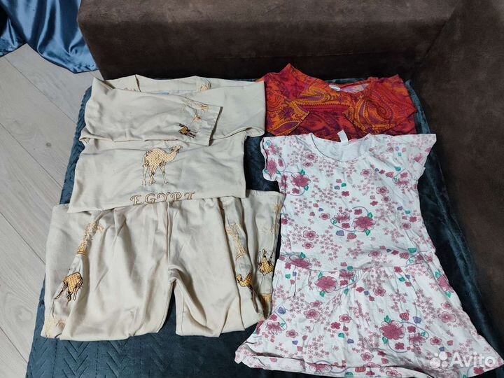 Пакет вещей для девочки 104-110 (19шт)