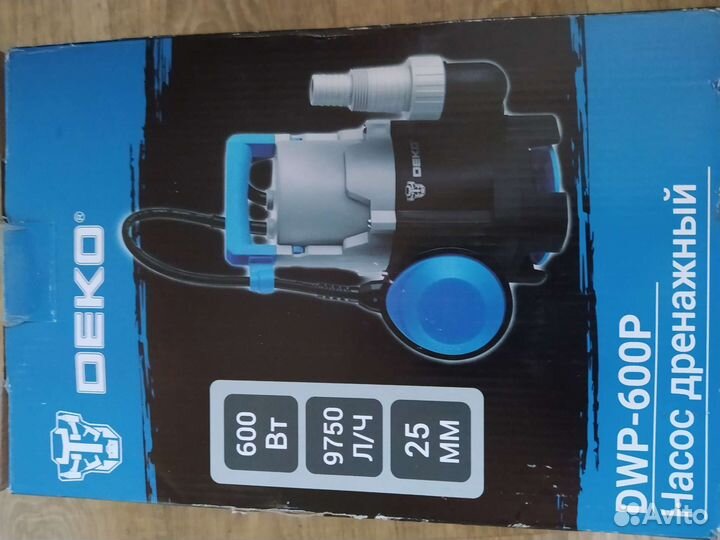 Насос дренажный для грязной воды