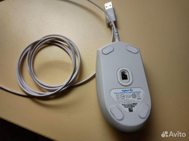 Мышь проводная Logitech G102 lightsync