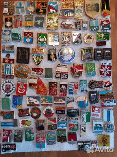 Значки города СССР