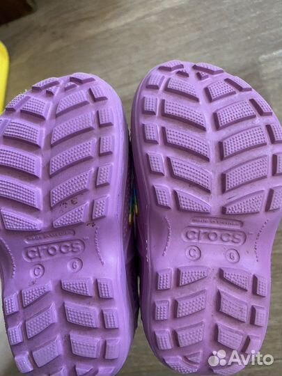 Резиновые сапоги crocs 21-22 размер