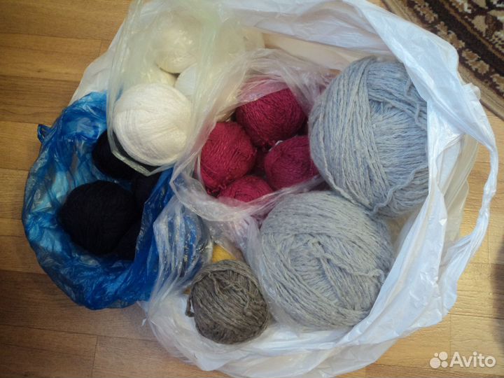 Пряжа пакетом