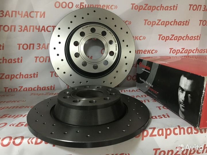 Диск тормозной перф. audi A3/octavia/yeti