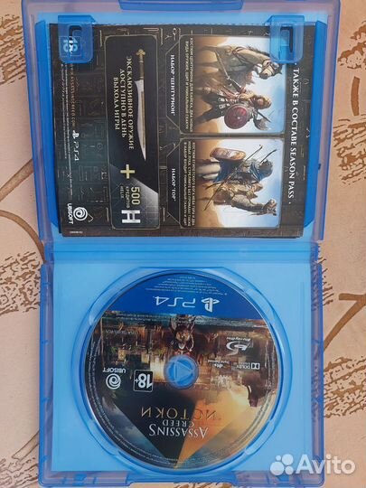 Assassin's creed истоки ps4 диск