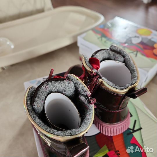 Ботинки демисезонные для девочки 21 размер