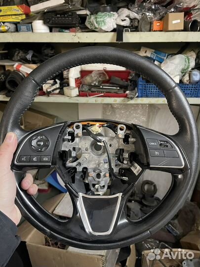 Руль и подушка mitsubishi outlander 3