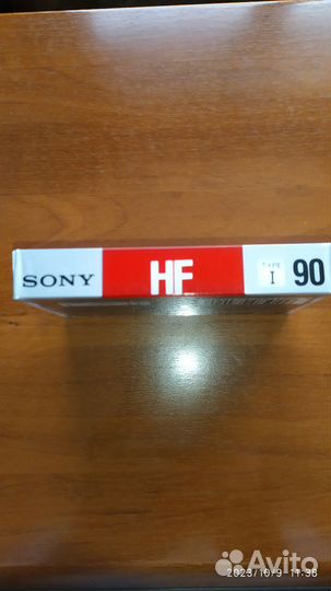 Аудиокассета sony HF 90 новая,в заводской упаковке
