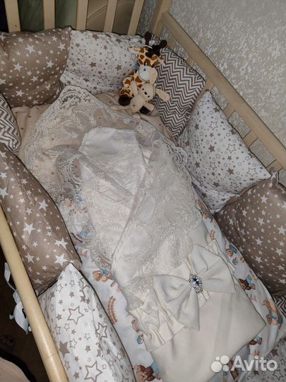 Бортики в детскую кроватку