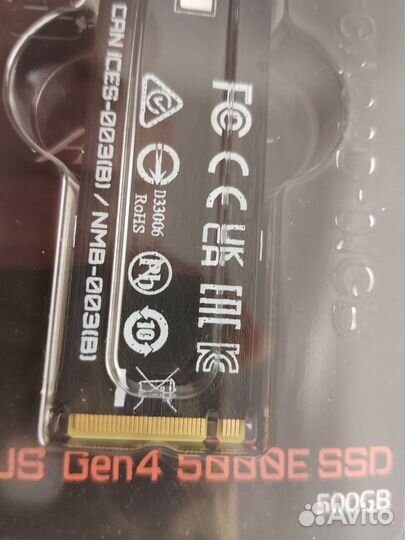 SSD M2 500gb Gigabyte Aorus gen.4