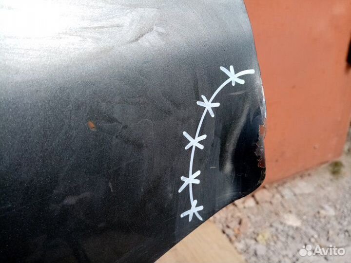 Дверь задняя левая Toyota Land Cruiser 100 4.7