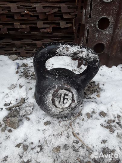 Гиря 16 кг