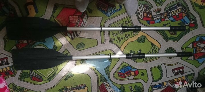 Весла алюминиевые