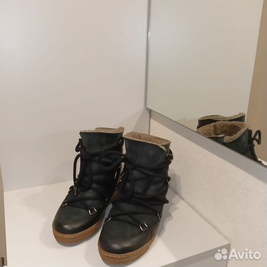 Ботинки зимние натуральная кожа 36
