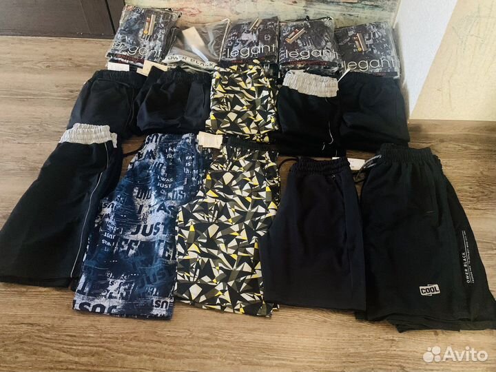 Шорты, футболки, трусы, носки мужские