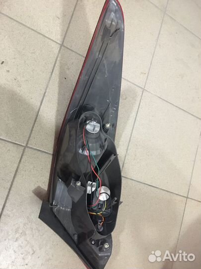 Фара левая hyundai solaris задняя