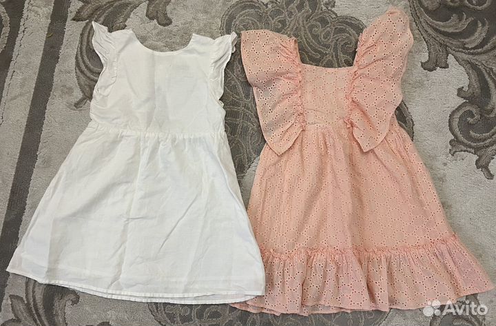 Платье на девочку. 122. (Лён, хлопок)
