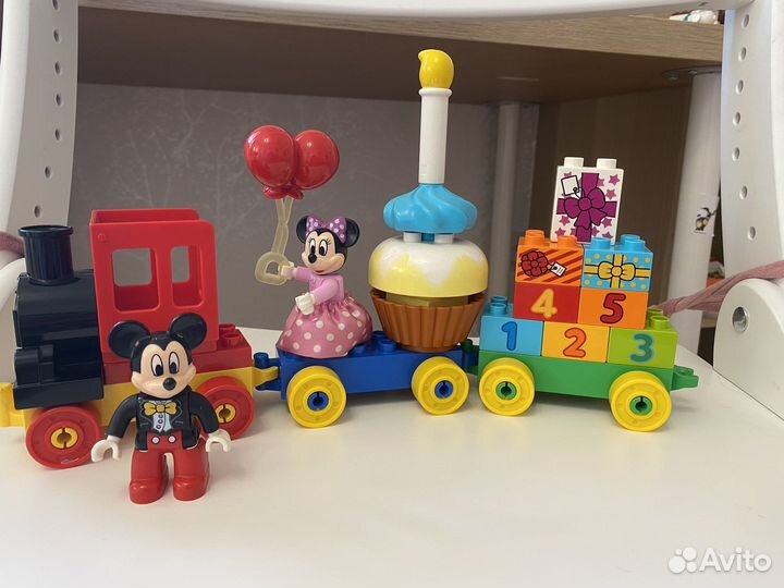 Lego duplo Праздничный поезд