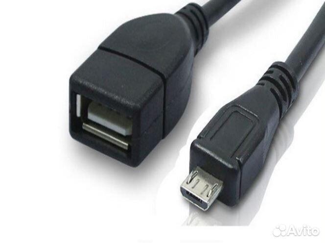 Переходник USB 'мама' - mini USB 'папа'