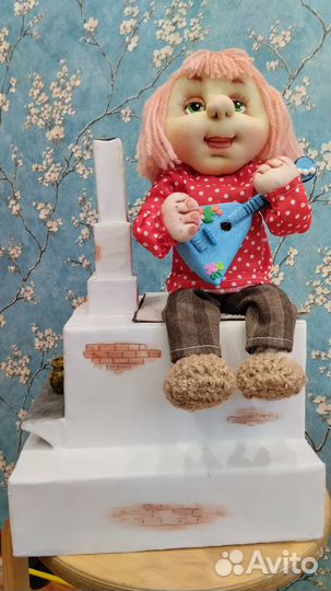 Интерьерная кукла ручной работы