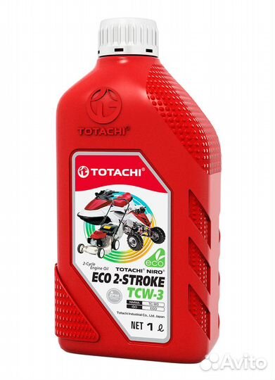 Масло 2-тактное totachi niro ECO 2-stroke TCW-3 1л