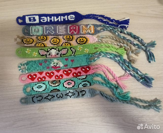 Фенечки разные (узоры, игры, аниме)