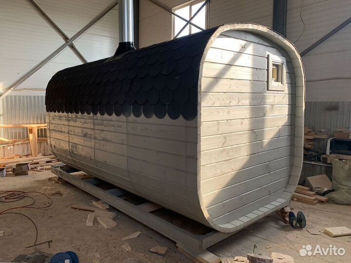 Бани-бочки под ключ