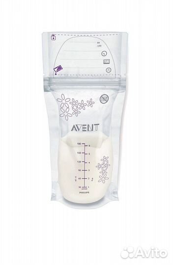 Avent пакеты для хранения грудного молока 180 мл