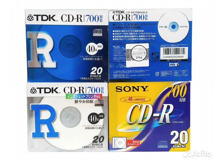 Диски Taiyo Yuden CD-R DVD-R made in Japan