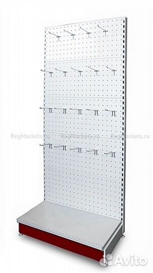 Стеллаж перфорированный 2150x1000x600