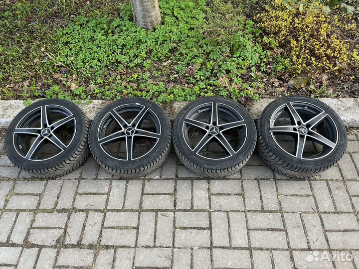 Колеса на mercedes r18 зимние