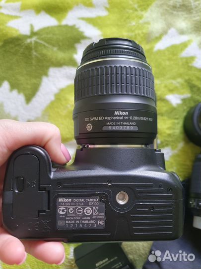 Зеркальный фотоаппарат nikon d3100
