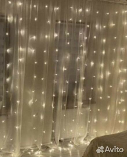Гирлянда штора