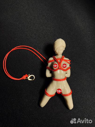 Подвеска в авто на зеркало (Shibari)